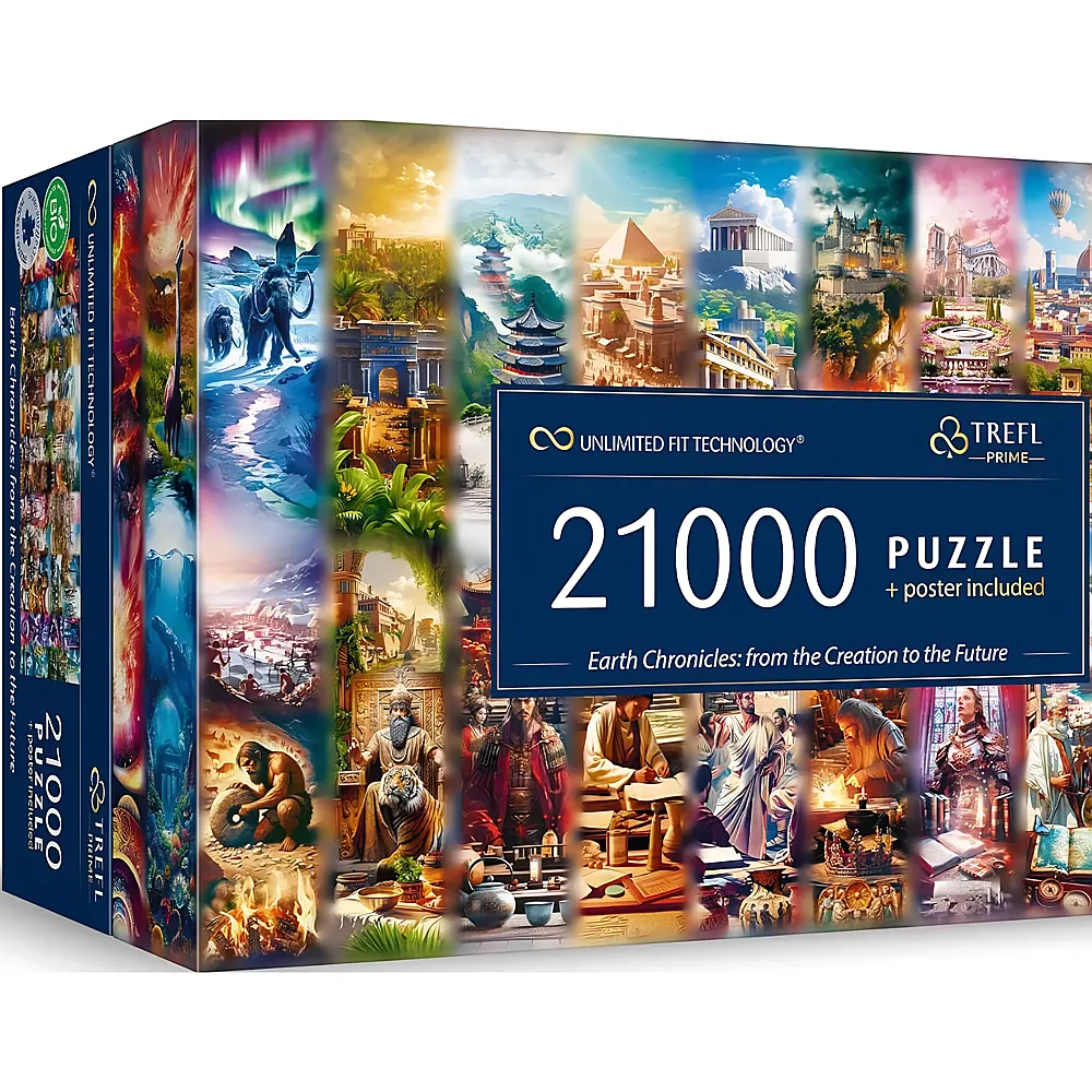 Trefl Puzzle Earth Chronicles: Von der Sch�pfung bis in die Zukunft - 21000 Teile