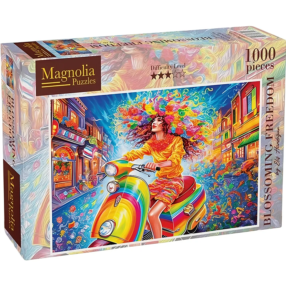 Magnolia Puzzle Elif H�rdogan Blossoming Freedom 1000Teile