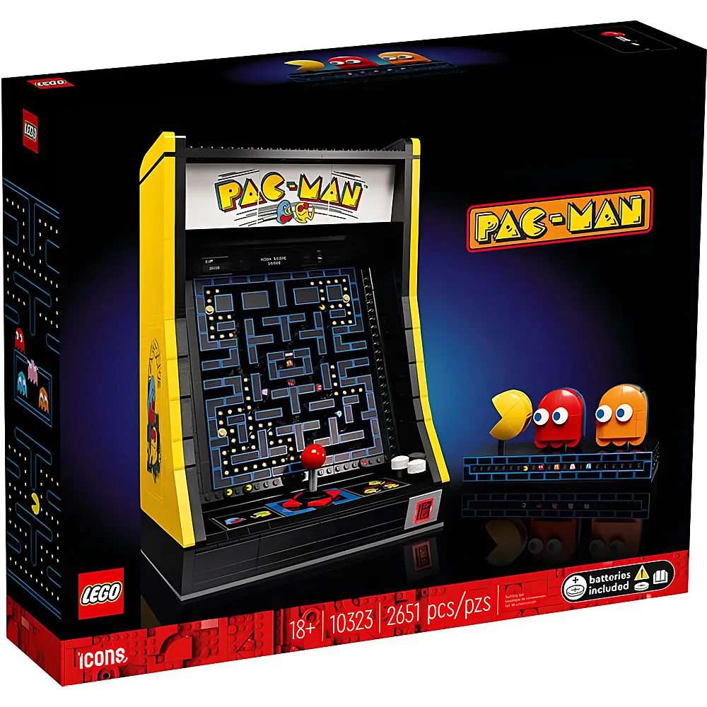 LEGO Icons Pac-Man Spielautomat 10323