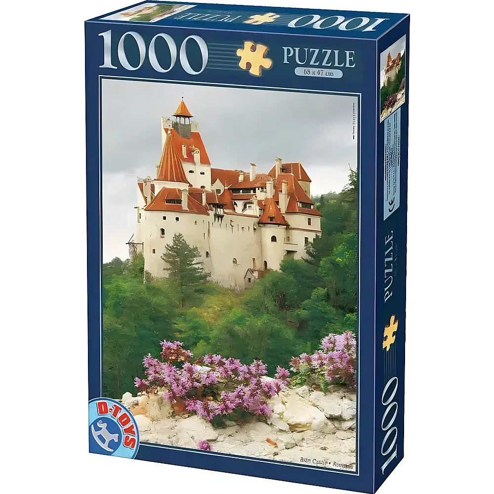 DToys Puzzle Rum�nien: Schloss Bran - 1000 Teile