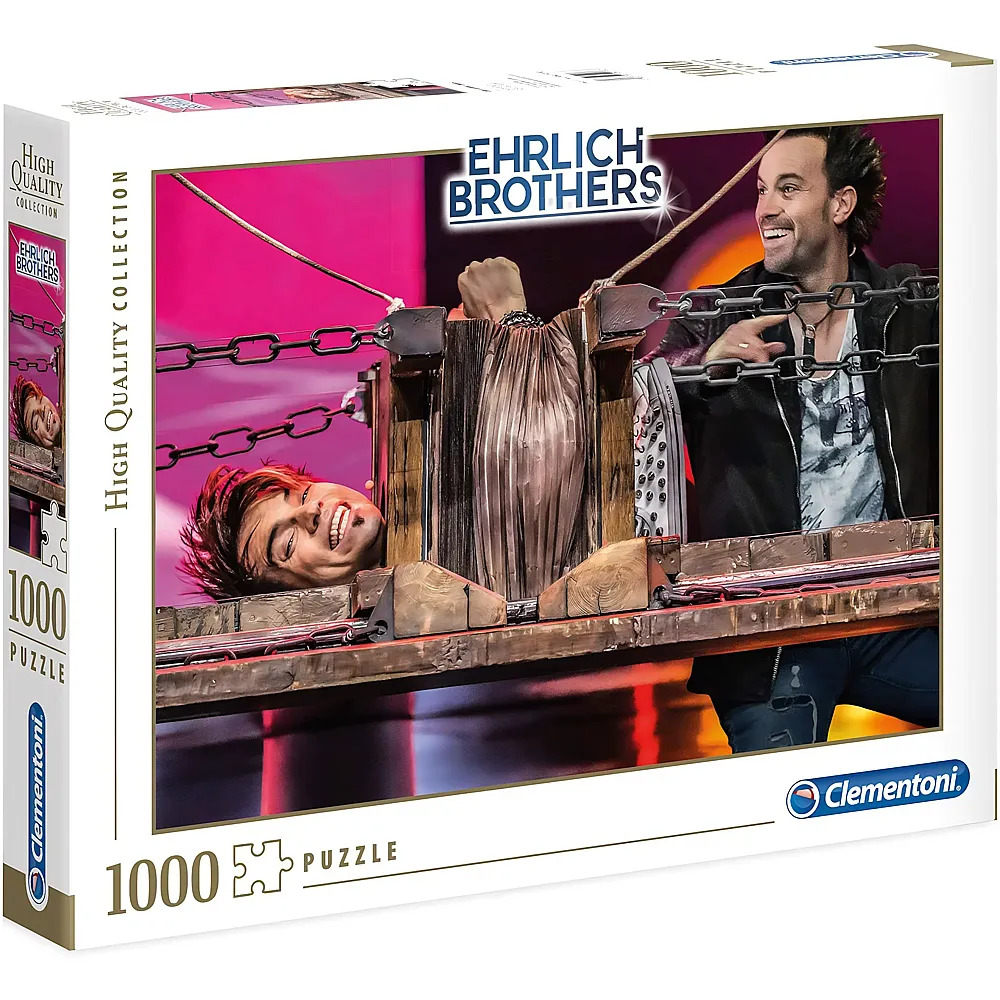 Clementoni Puzzle Ehrlich Brothers - 1000 Teile