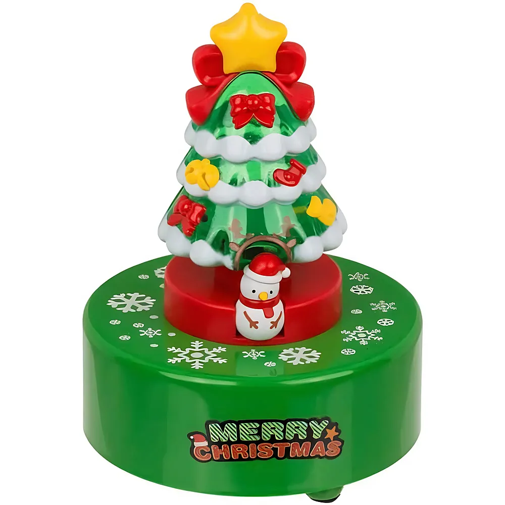 Sombo Weihnachtsspieldose mit Farbwechsel LED
