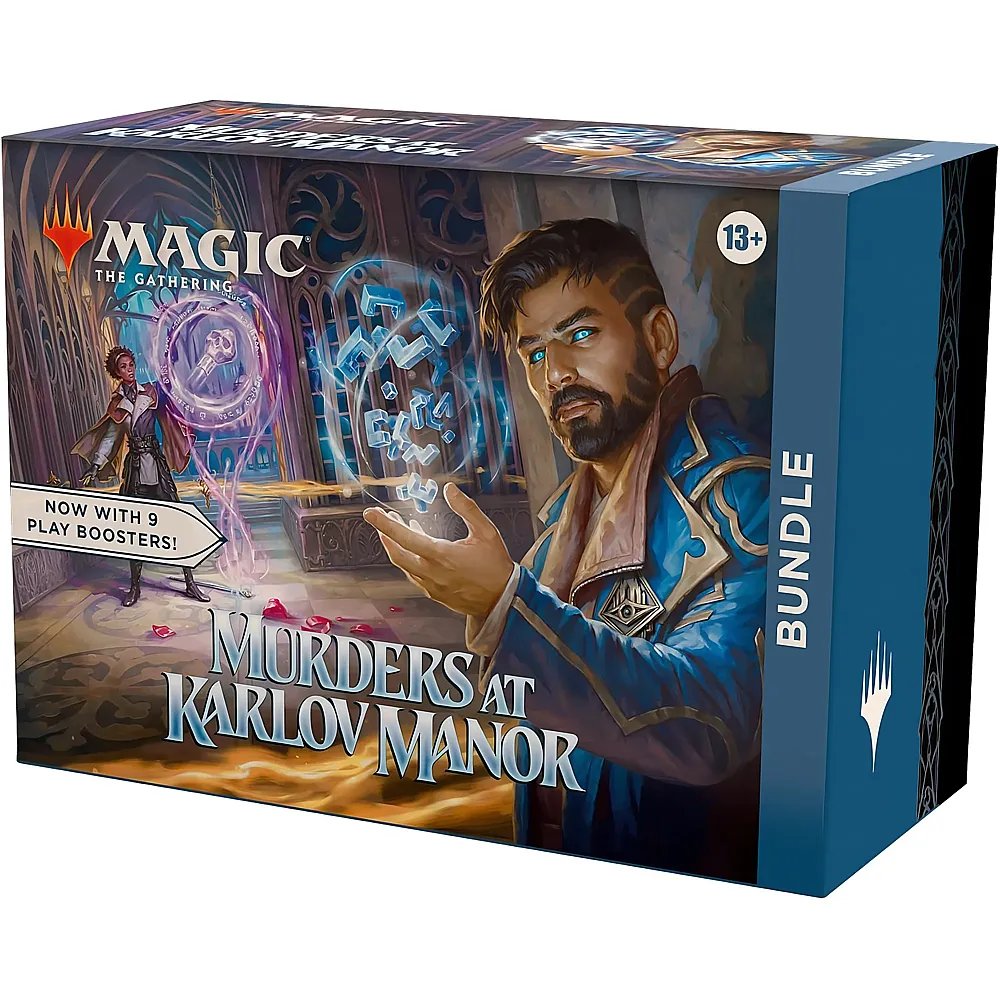Magic The Gathering Murders at Karlov Manor Bundle with 9 Play Boosters - English
