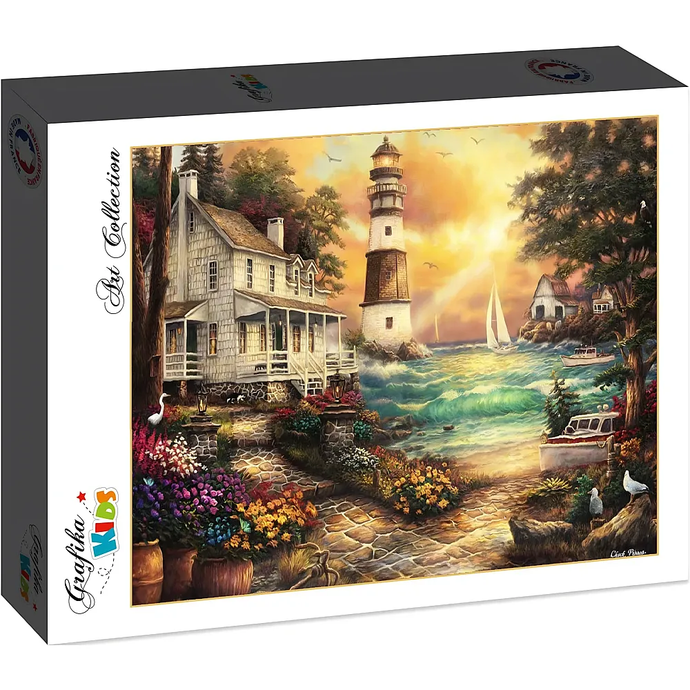 Grafika Puzzle Chuck Pinson - Cottage by the Sea 12Teile