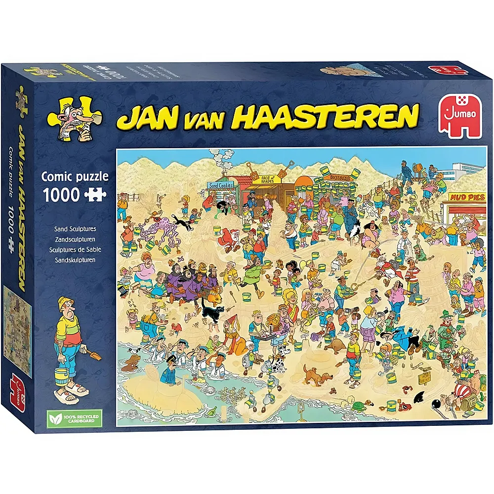 Jumbo Puzzle Jan van Haasteren Sandskulpturen 1000Teile