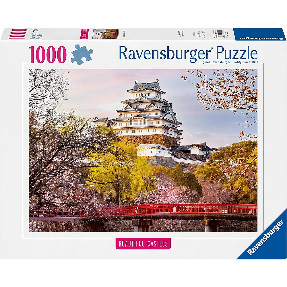 Ravensburger Puzzle Beautiful Castles Himeji Castle, Japan 1000Teile