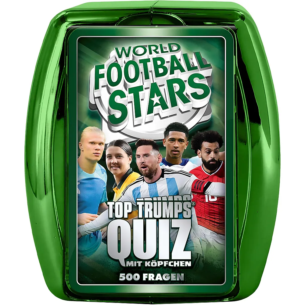 Winning Moves Top Trumps Quiz Weltfussball Stars