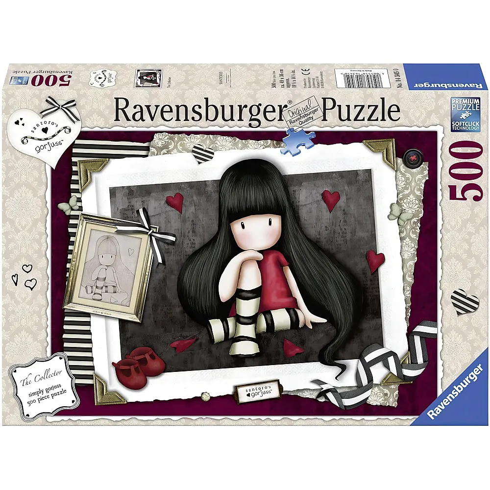 Ravensburger Puzzle Gorjuss: The Collector - 500 Teile