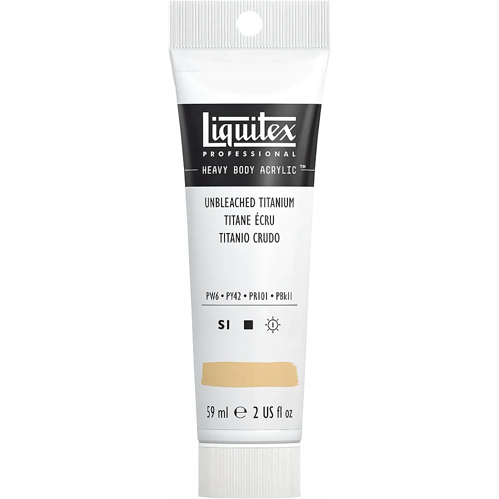 Liquitex Lqx Prof. Heavy Body Acrylfarbe 59ml Tube Ungebleichtes Tita - Suche