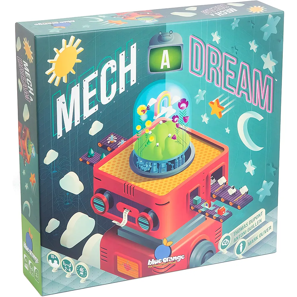 Blue Orange Mech A Dream - Mehrsprachig | Familienspiele