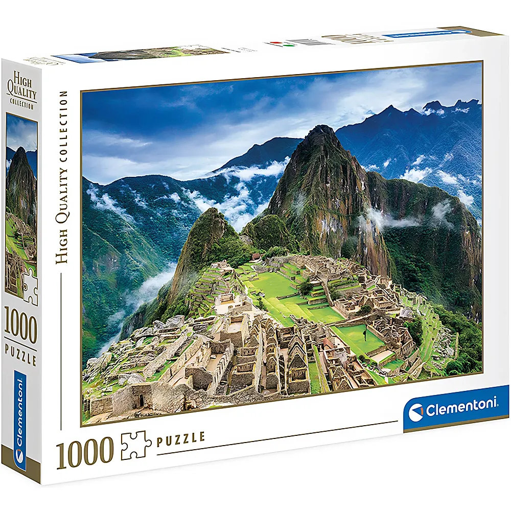 Clementoni Puzzle High Quality Collection Machu Picchu 1000Teile