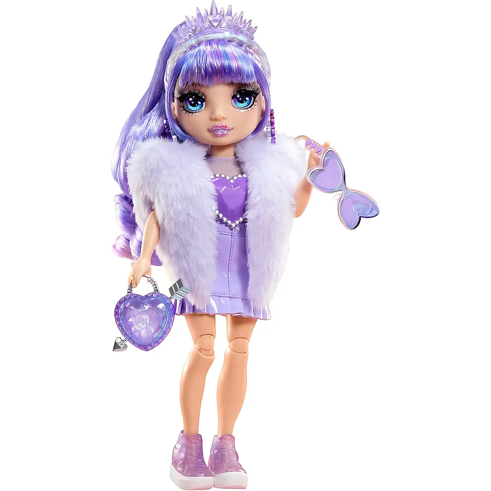 MGA Rainbow High Crystal Fashion Doll Violet