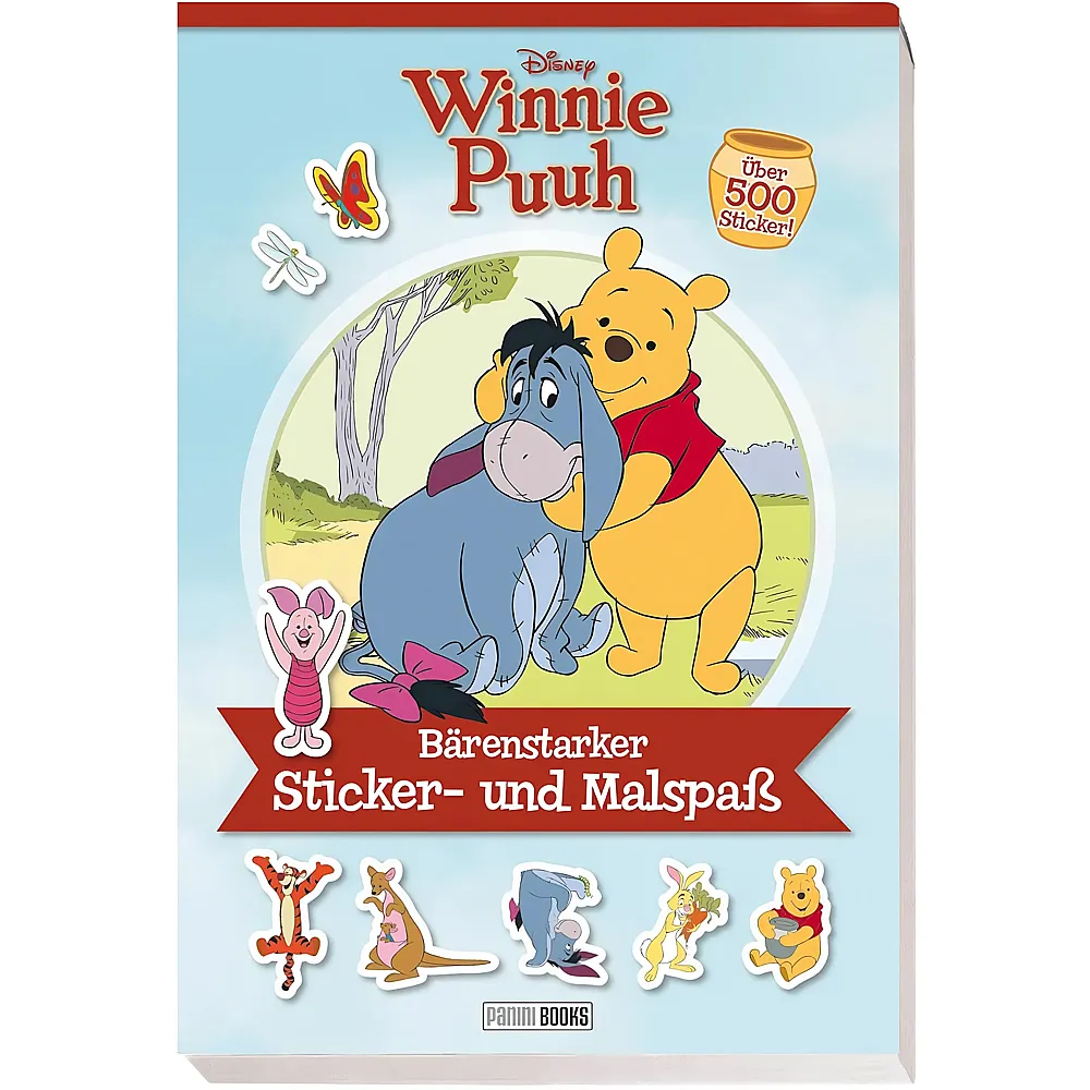 Panini Winnie Pooh B�renstarker - Sticker- und Malspass