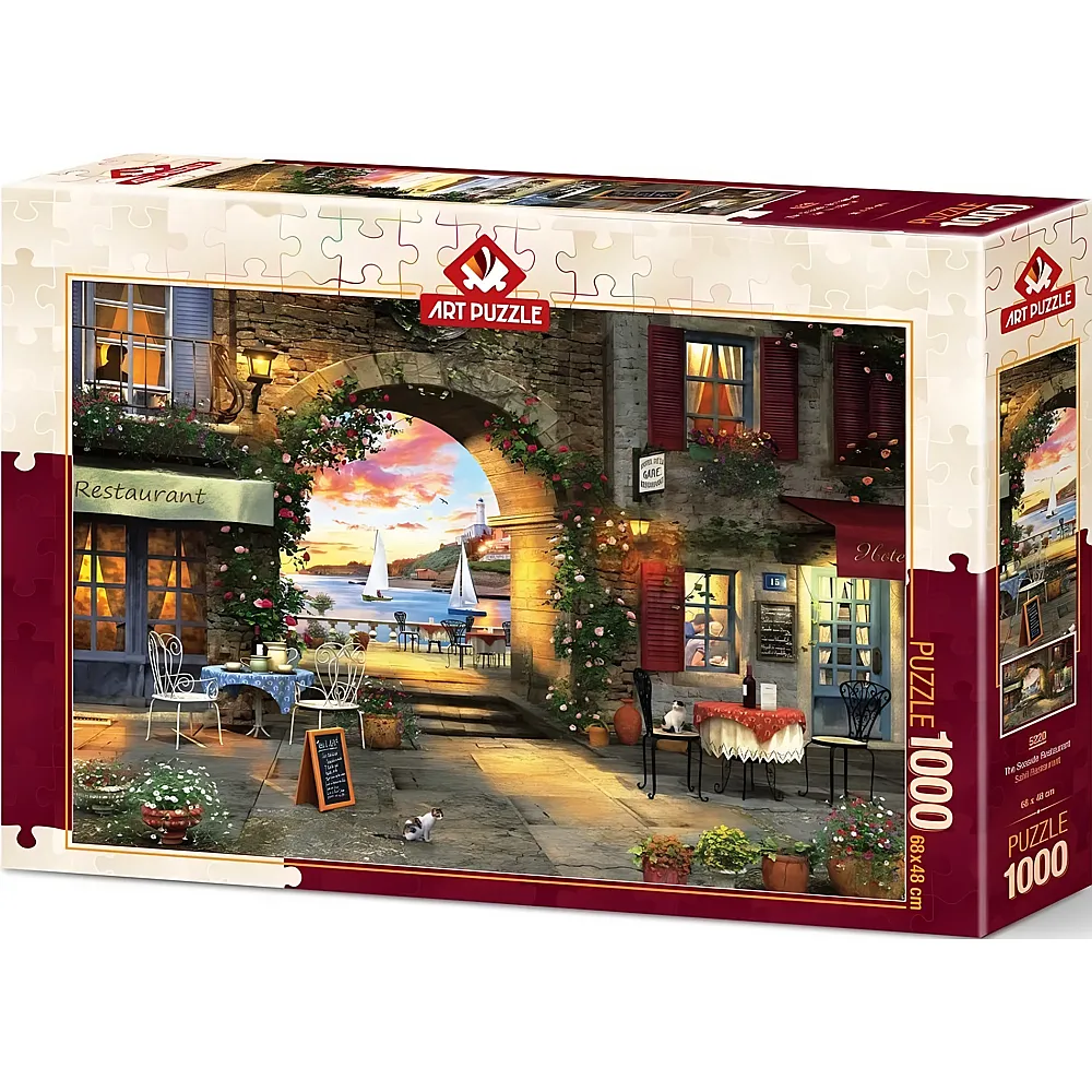 Art Puzzle The Seaside Restaurant - 1000 Teile