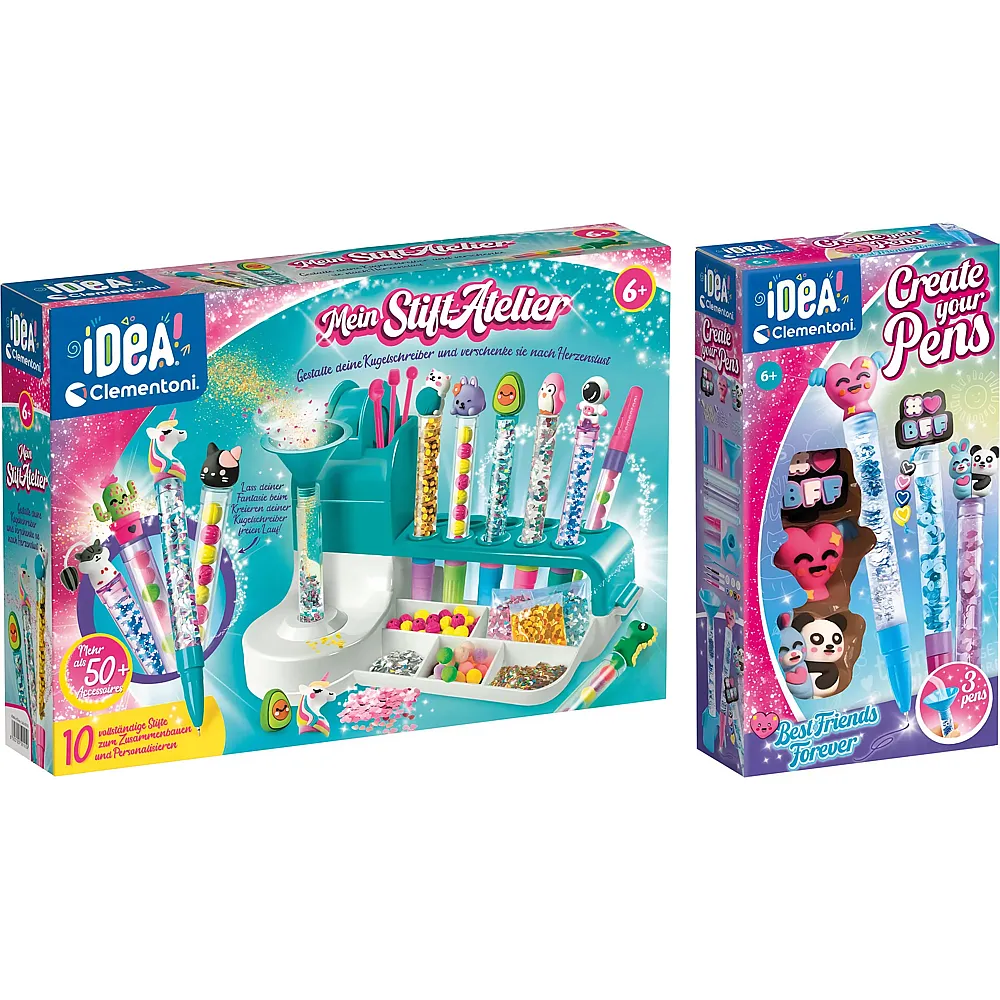 Clementoni Bundle Mein Stift-Atelier-Set + 3er Set - Suche