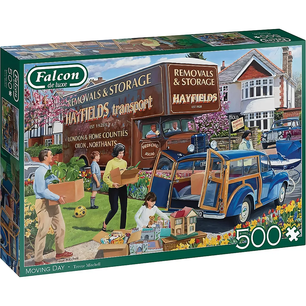 Falcon Puzzle Trevor Mitchell Moving Day - 500 Teile