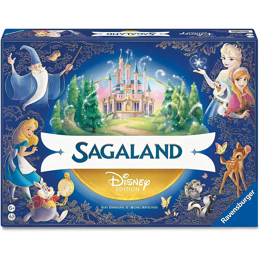 Ravensburger Spiele Disney Sagaland - Deutsch | Familienspiele