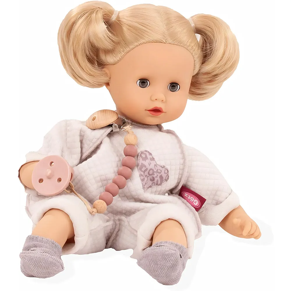 G�tz Maxy Muffin Puppe blonde Haare, braune Augen - 33 cm