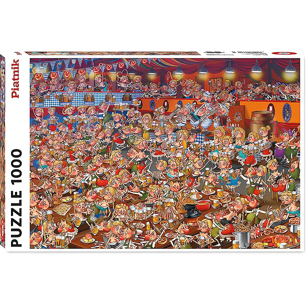 Piatnik Puzzle Bayrisches Bierfest - 1000 Teile | Puzzle 1000 Teile