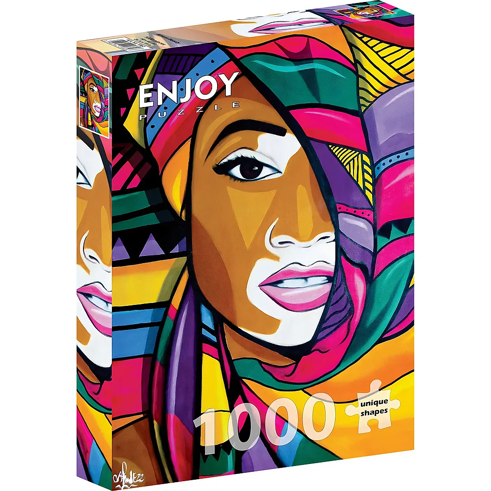 Enjoy Puzzle African Beauty - 1000 Teile