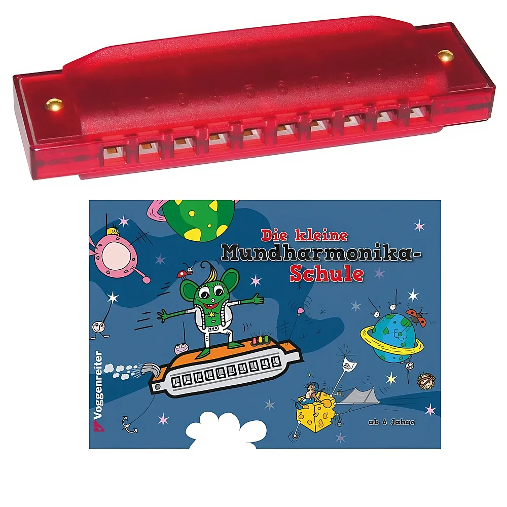 Voggenreiter Buntes Mundharmonikaset