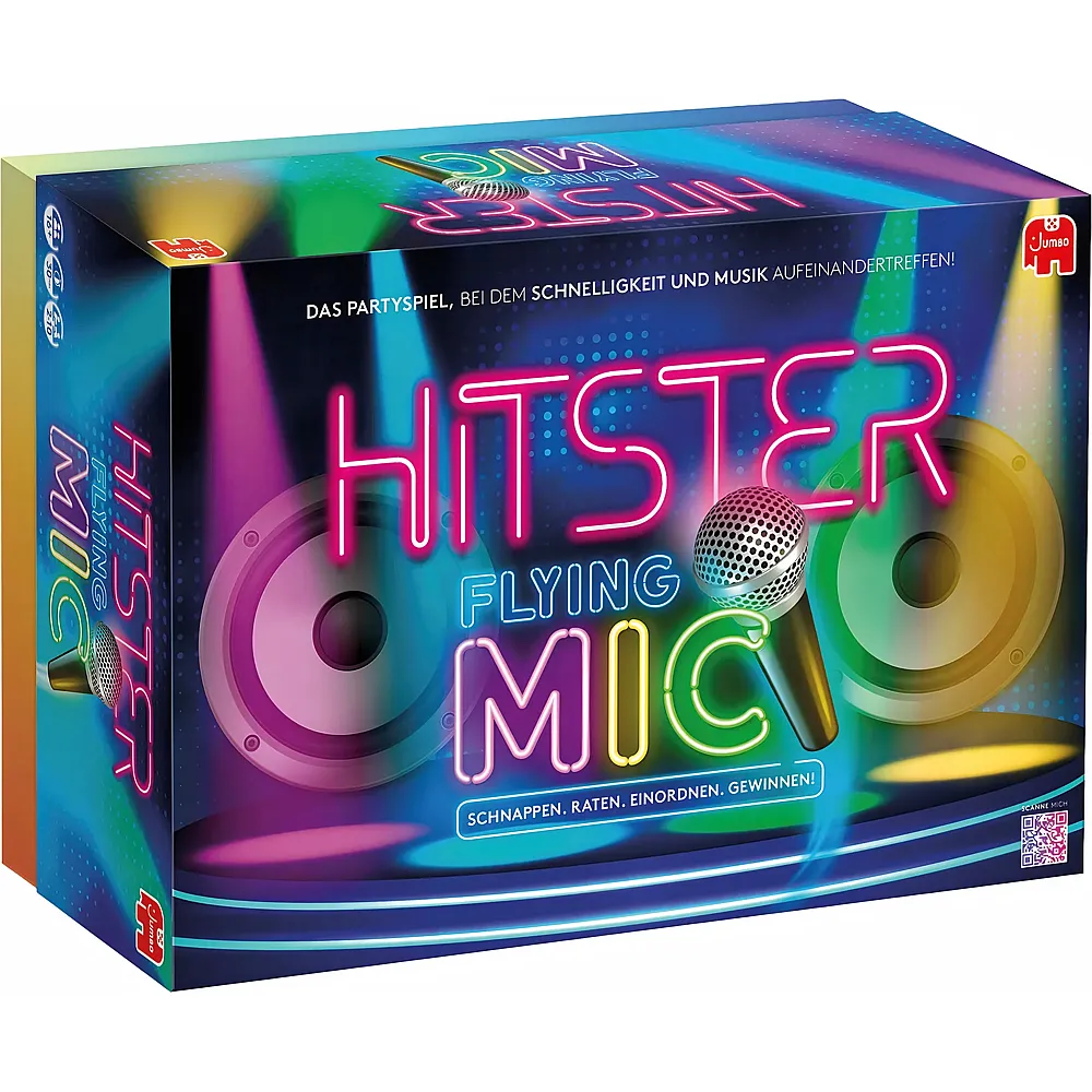 Jumbo Spiele Hitster Flying Mic - Deutsch