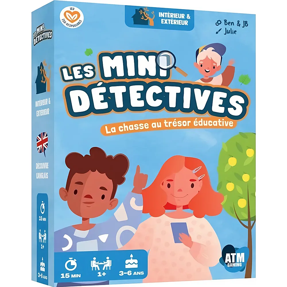 ATM Gaming Les Minis Detectives - Franais