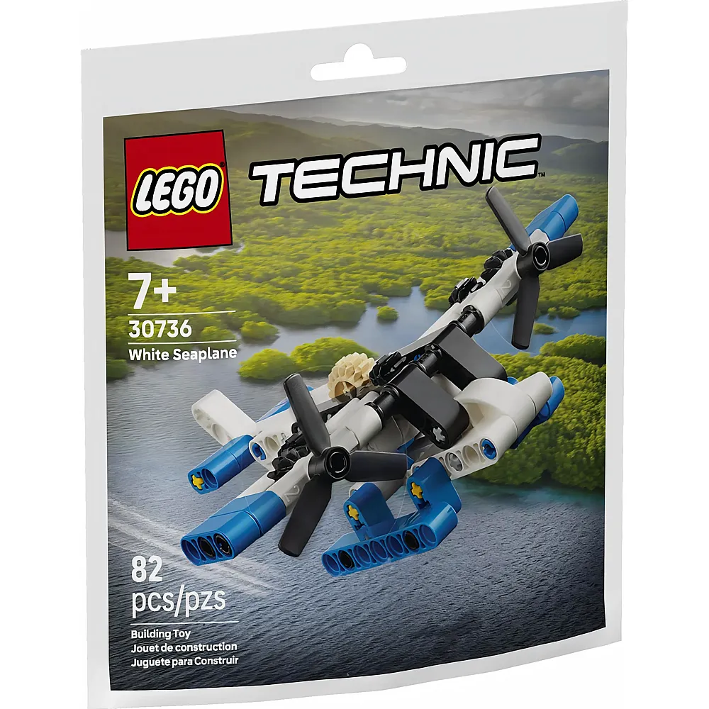 LEGO Technic Weisses Wasserflugzeug 30736