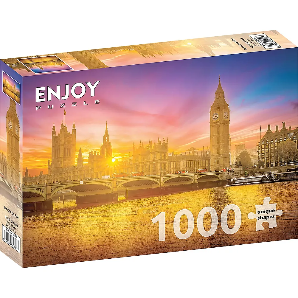 Enjoy Puzzle London on Fire - 1000 Teile