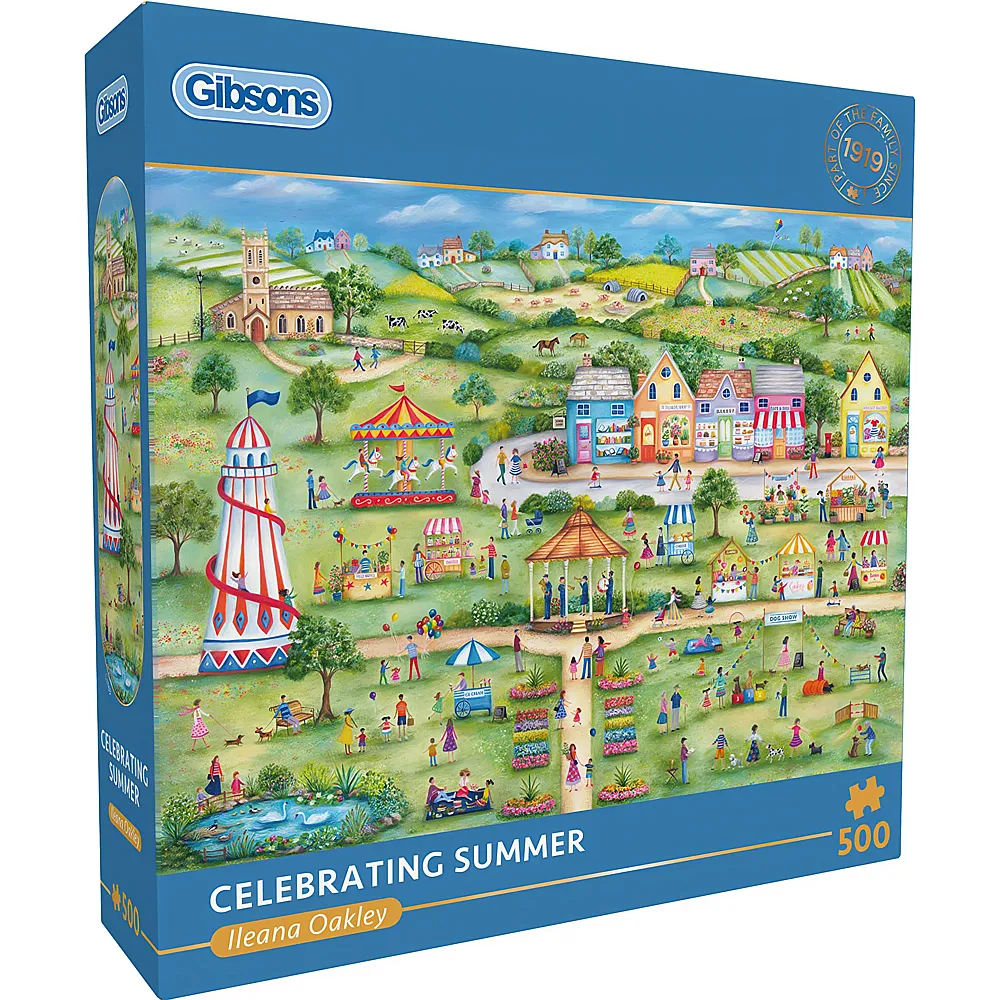 Gibsons Puzzle Ileana Oakley Wir feiern den Sommer - 500 Teile