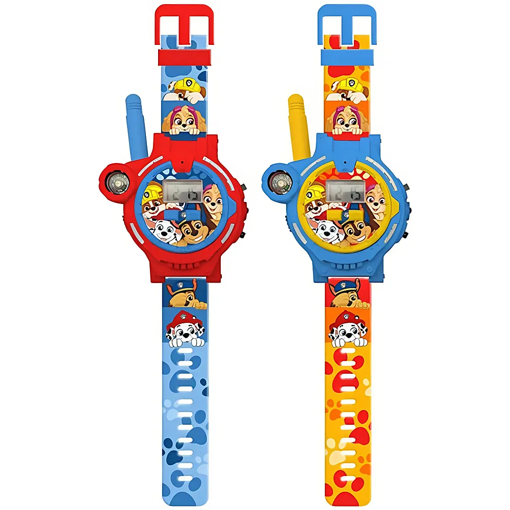 Kids Licensing Paw Patrol Walkie Talkie Set mit Uhren | Diverses
