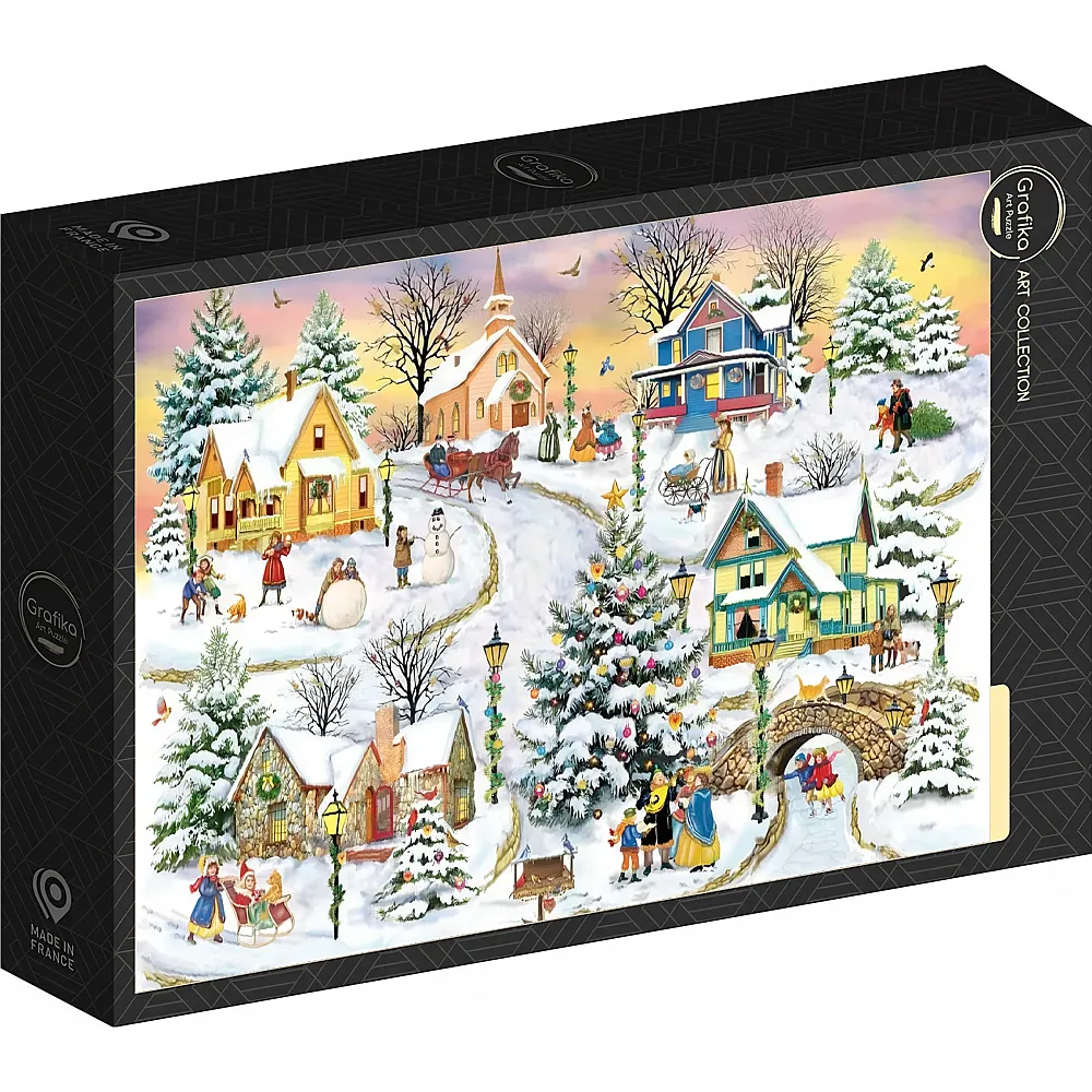 Grafika Puzzle Art Collection Weihnachten in unserer Stadt 1000Teile