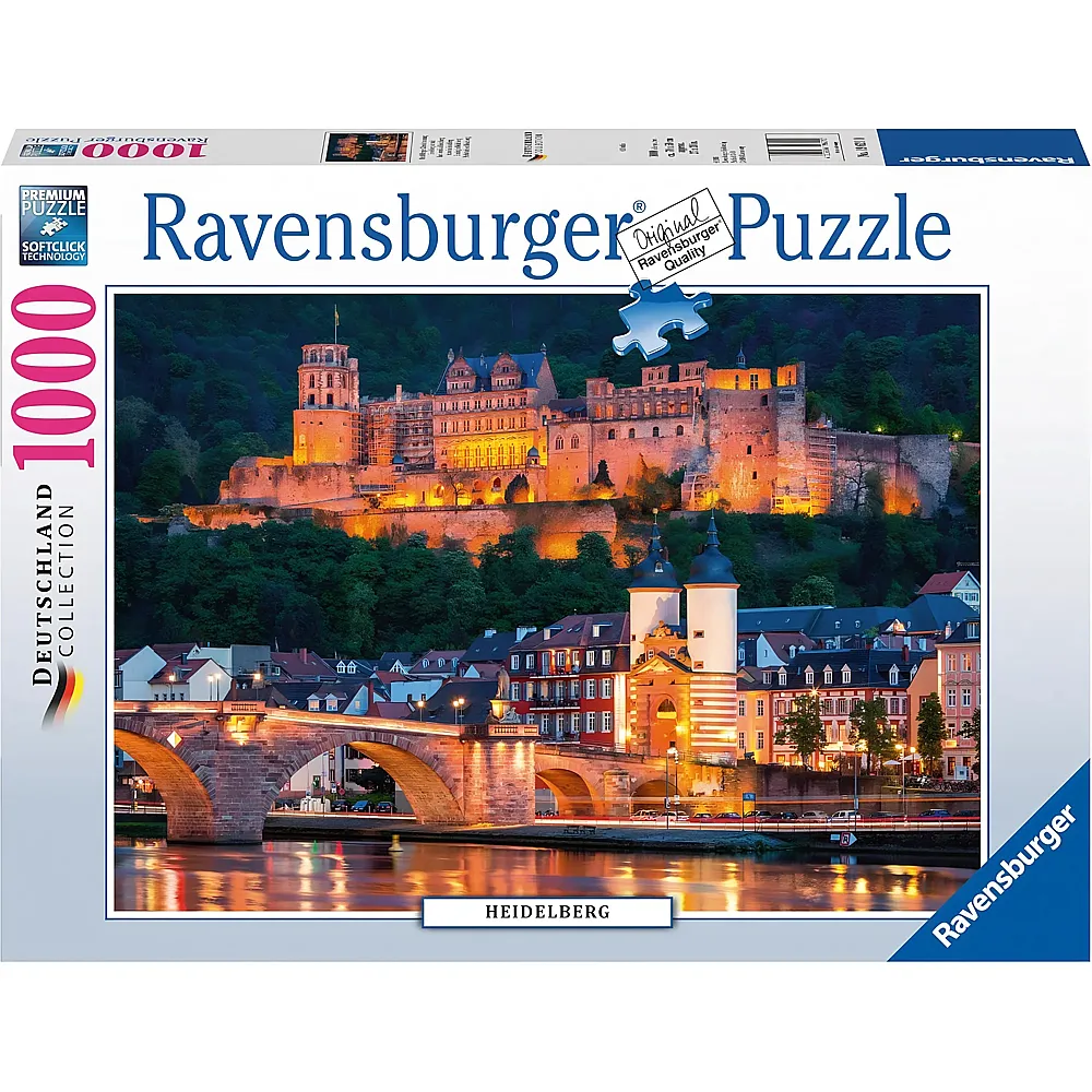 Ravensburger Puzzle Heidelberger Abendstimmung - 1000 Teile