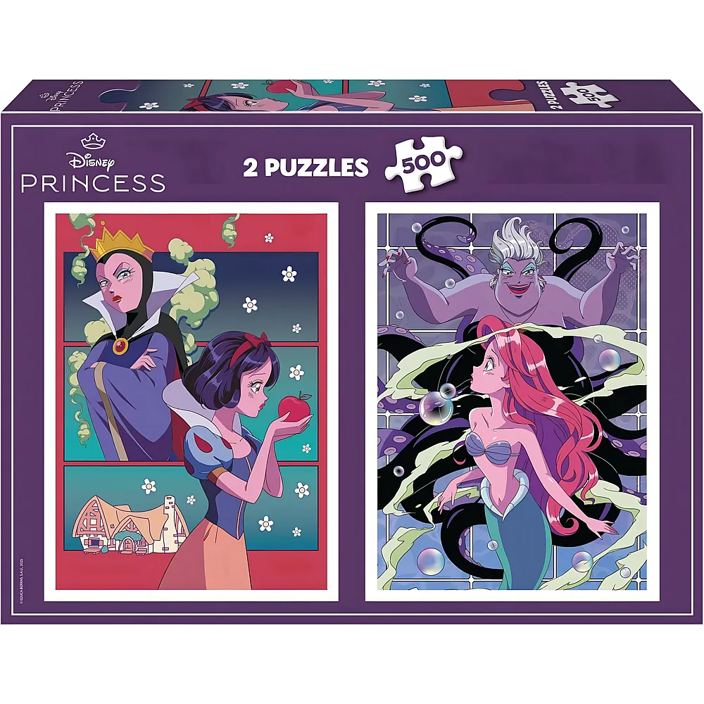Educa Puzzle Disney Princess Villains & Princess 500Teile