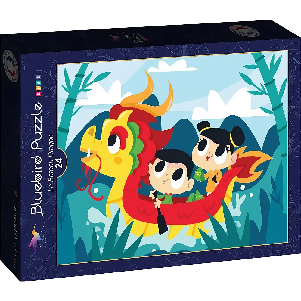 Bluebird Puzzle Das Drachenboot - 24 Teile