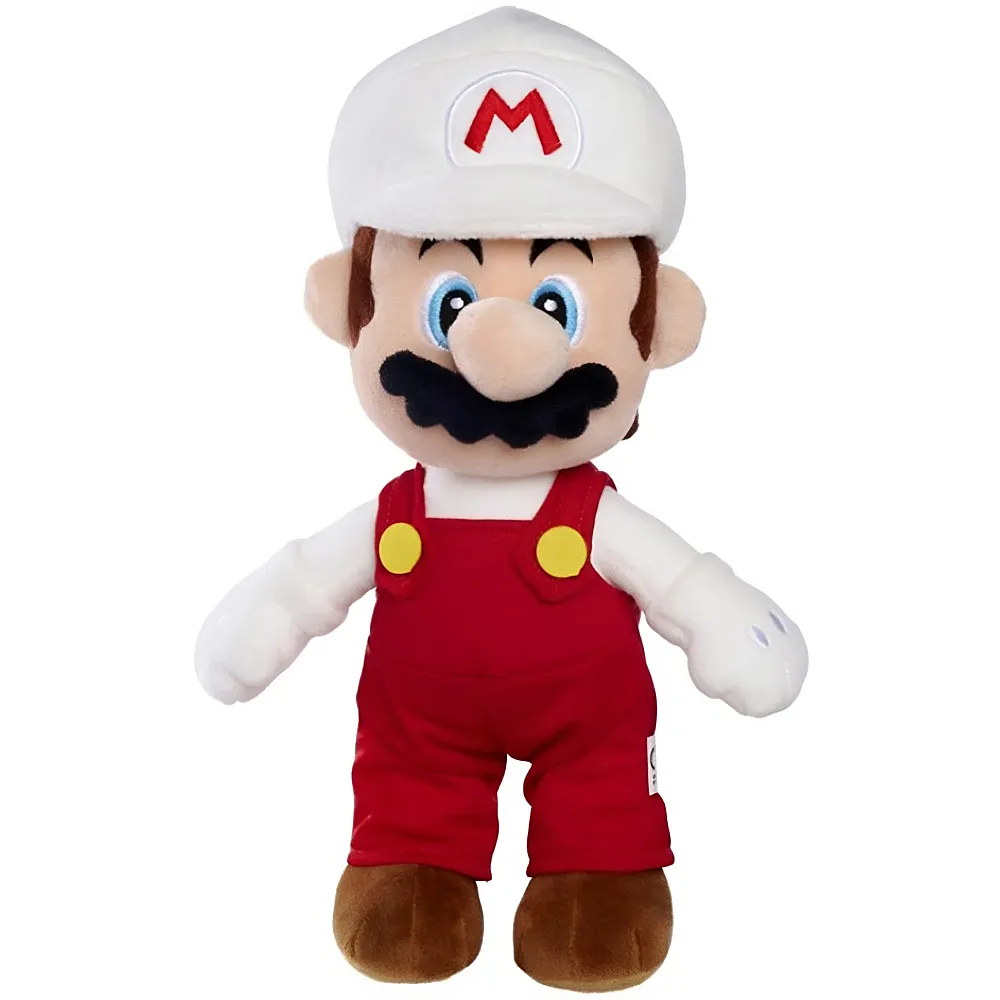 Simba Plsch Super Mario Feuer Mario 30cm | Lizenzfiguren Plsch