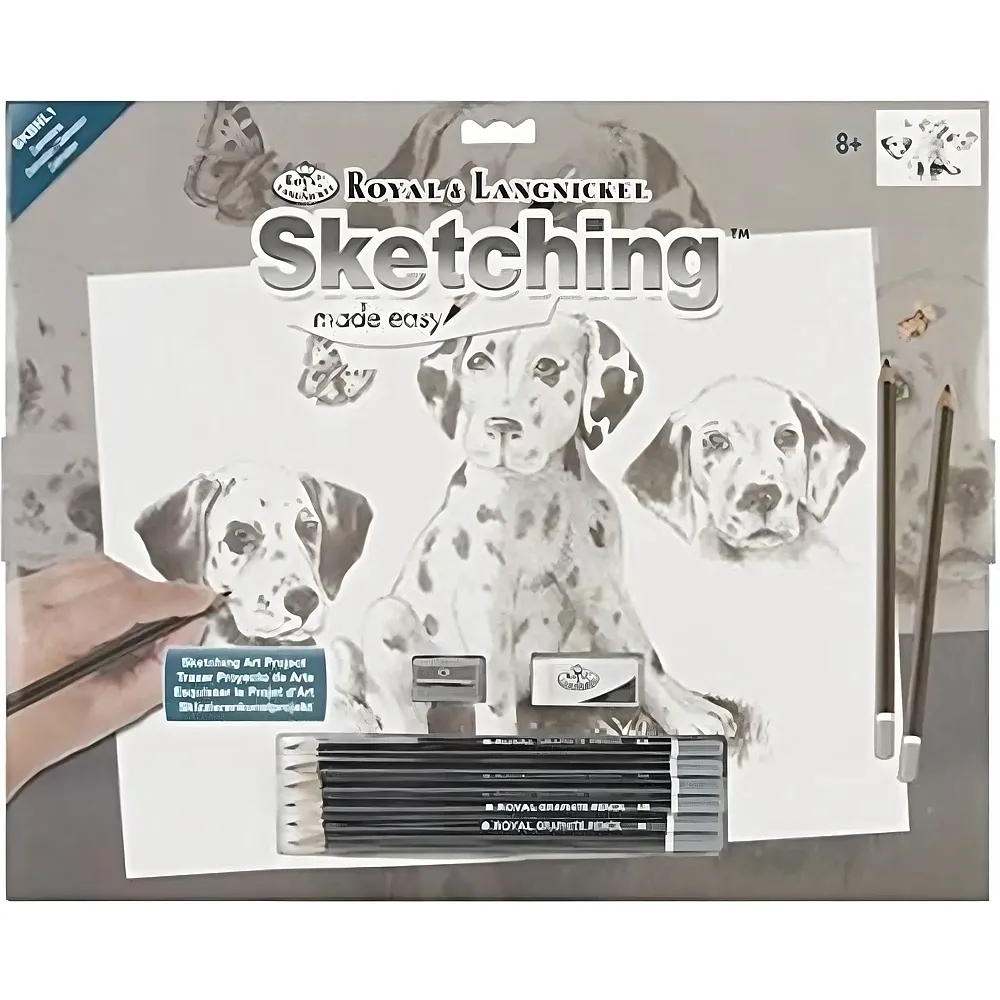 Royal & Langnickel R&l Sketching GM Dalmatiens 32.4x40cm - Suche