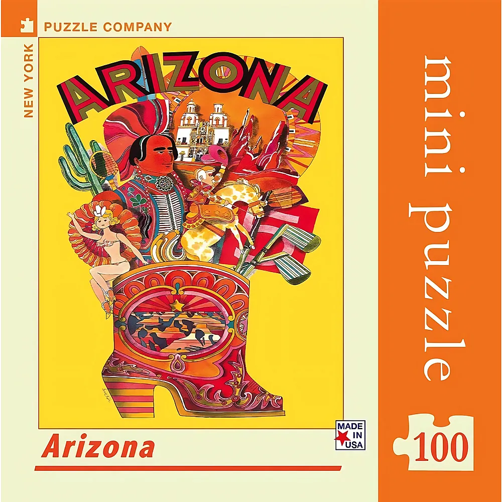 New York Puzzle Company Arizona Mini - 100 Teile