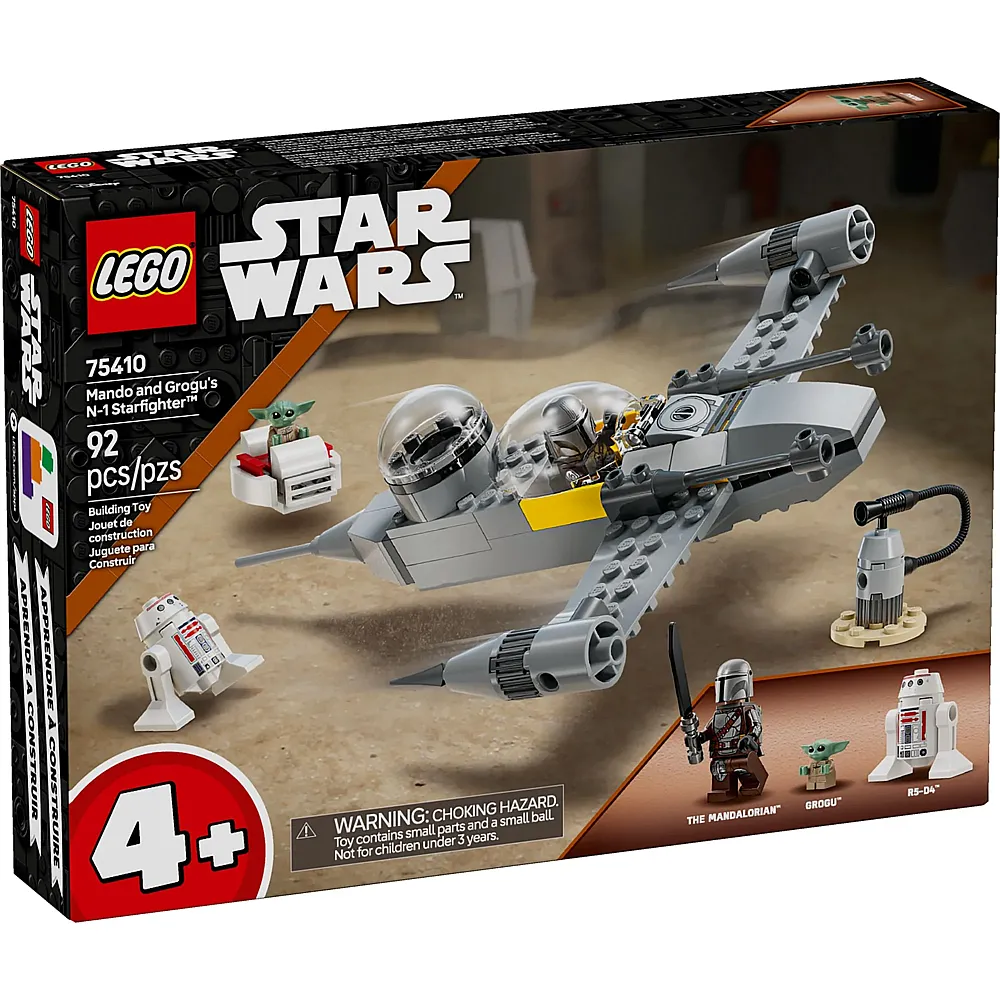 LEGO Star Wars Mandos und Grogus N-1 Starfighter 75410
