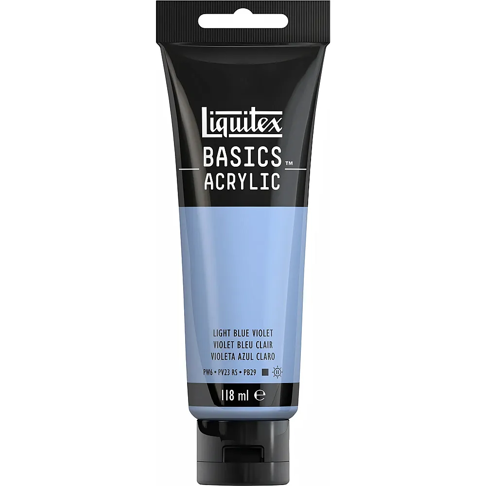Liquitex Lqx Basics Acrylfarbe 118ml Tube Blauviolett Hell - Suche