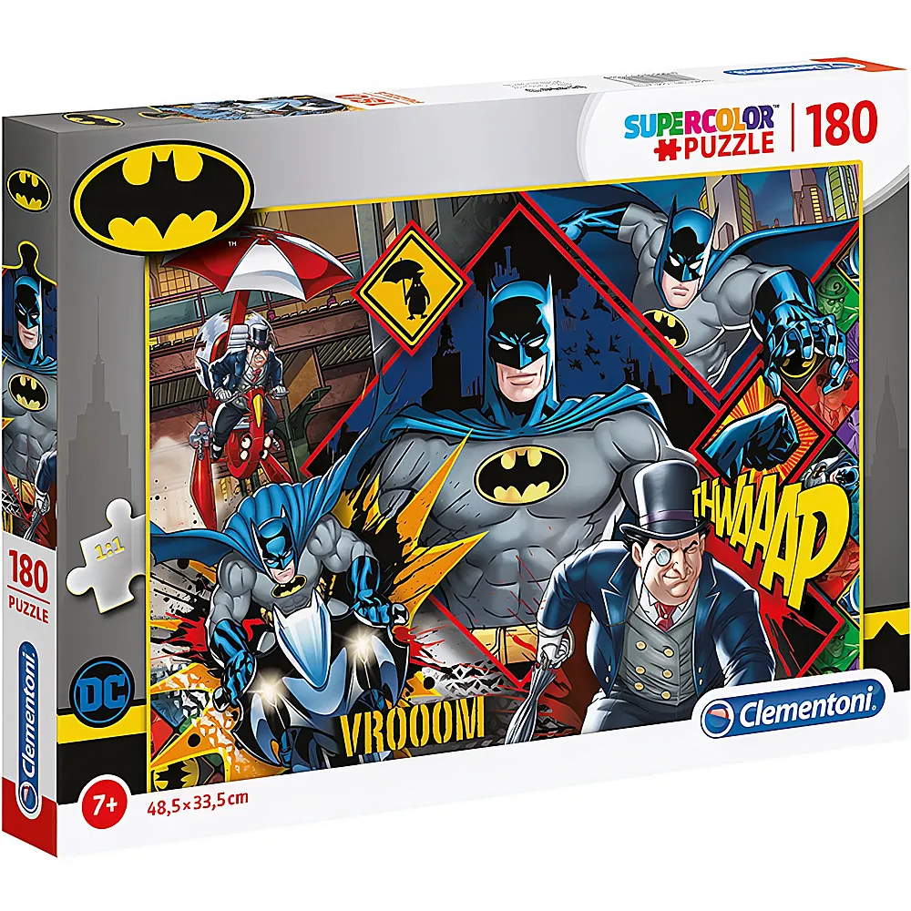 Clementoni Puzzle Supercolor Batman 180Teile