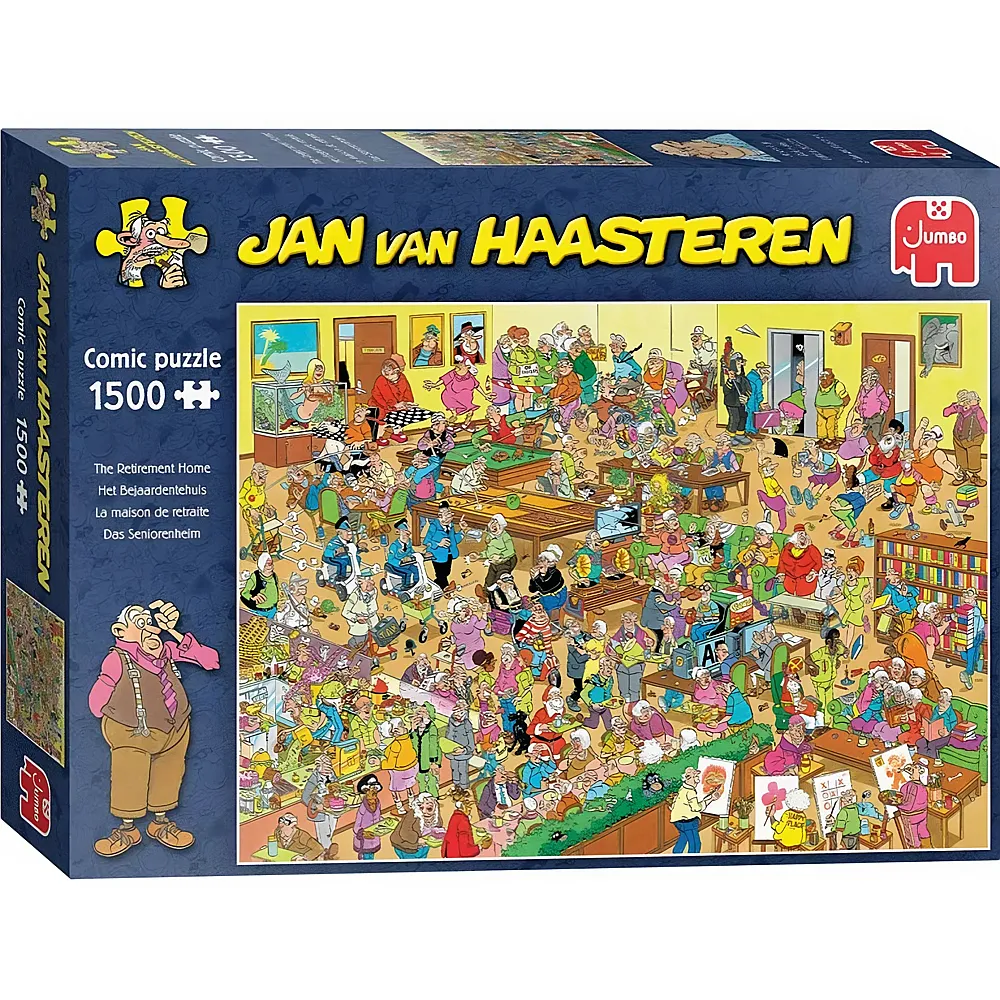 Jumbo Puzzle Jan van Haasteren Das Altersheim 1500Teile
