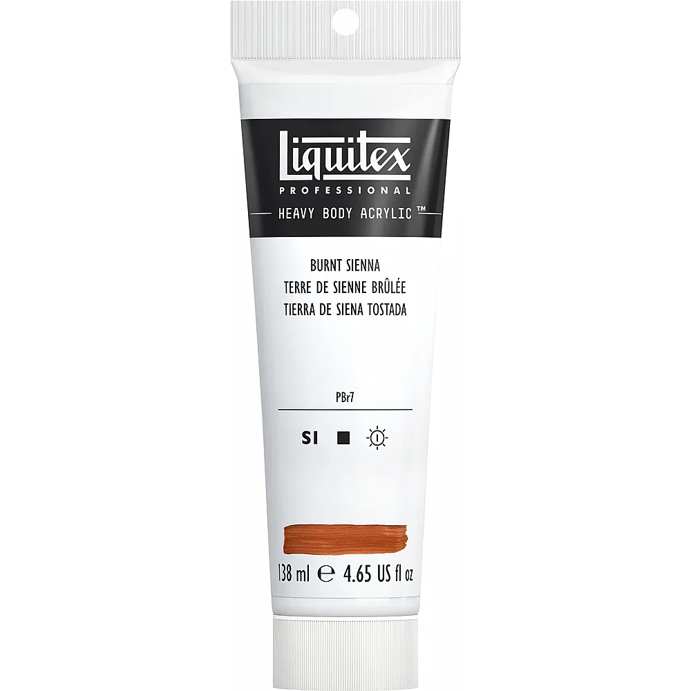 Liquitex Lqx Prof. Heavy Body Acrylfarbe 138ml Tube Siena Gebrannt - Suche