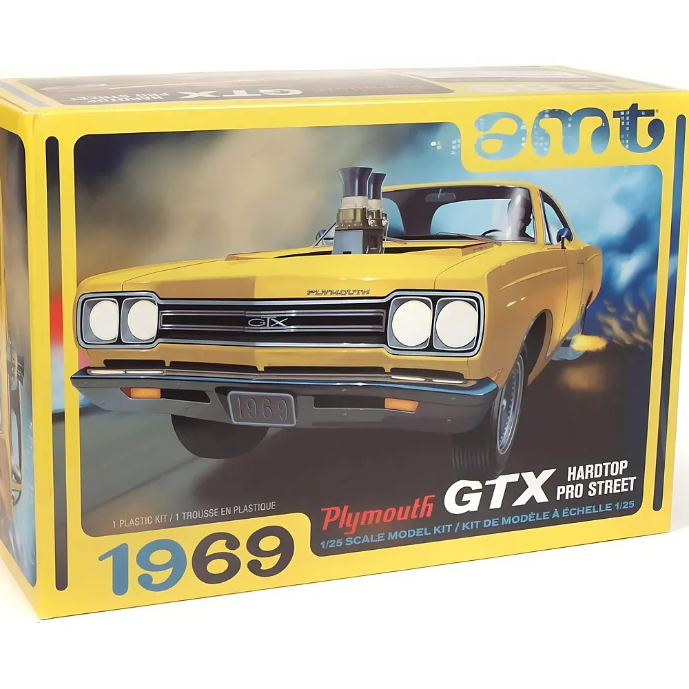 AMT 1969 Plymouth GTX Hardtop Pro Street 2T