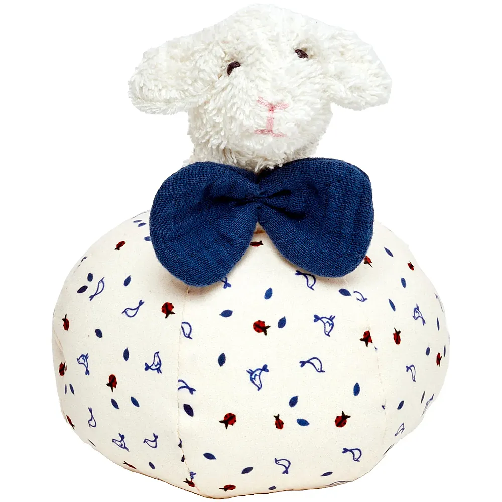 K�the Kruse Baby Luisa Lamm Rassel & Ball - 14 cm | B�lle & W�rfel