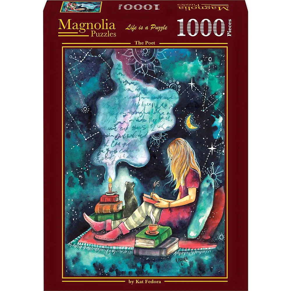 Magnolia Puzzle Puzzle 1000 Teile Der Dichter