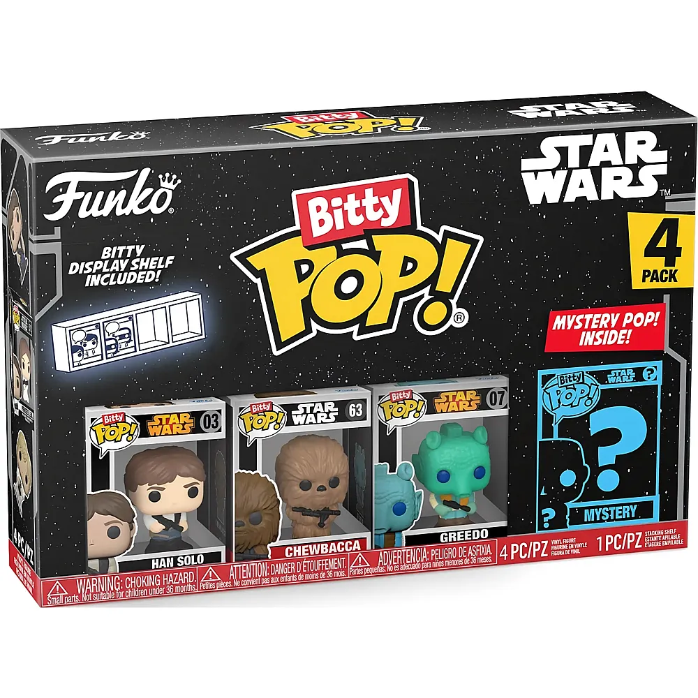 Funko Bitty Pop 4er Pack Star Wars a New Hope