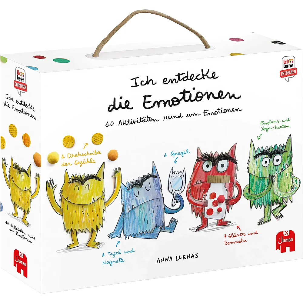 Jumbo Spiele Ich lerne entdecken Color Monster - Deutsch