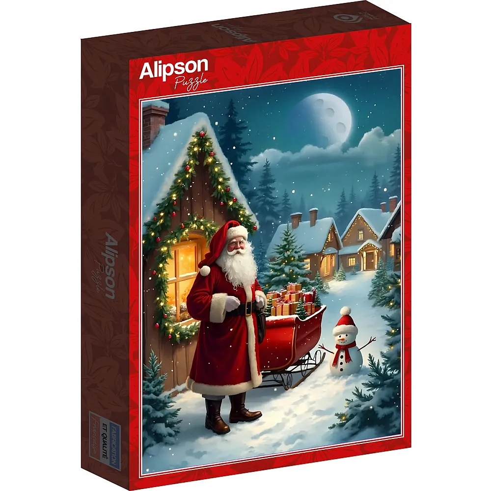 Alipson Puzzle Weihnachtsnacht 500Teile