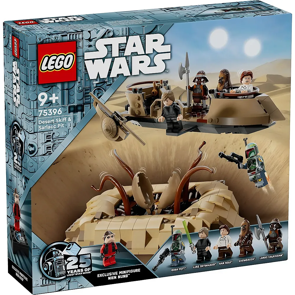 LEGO Star Wars W�sten-Skiff und Sarlacc-Grube 75396